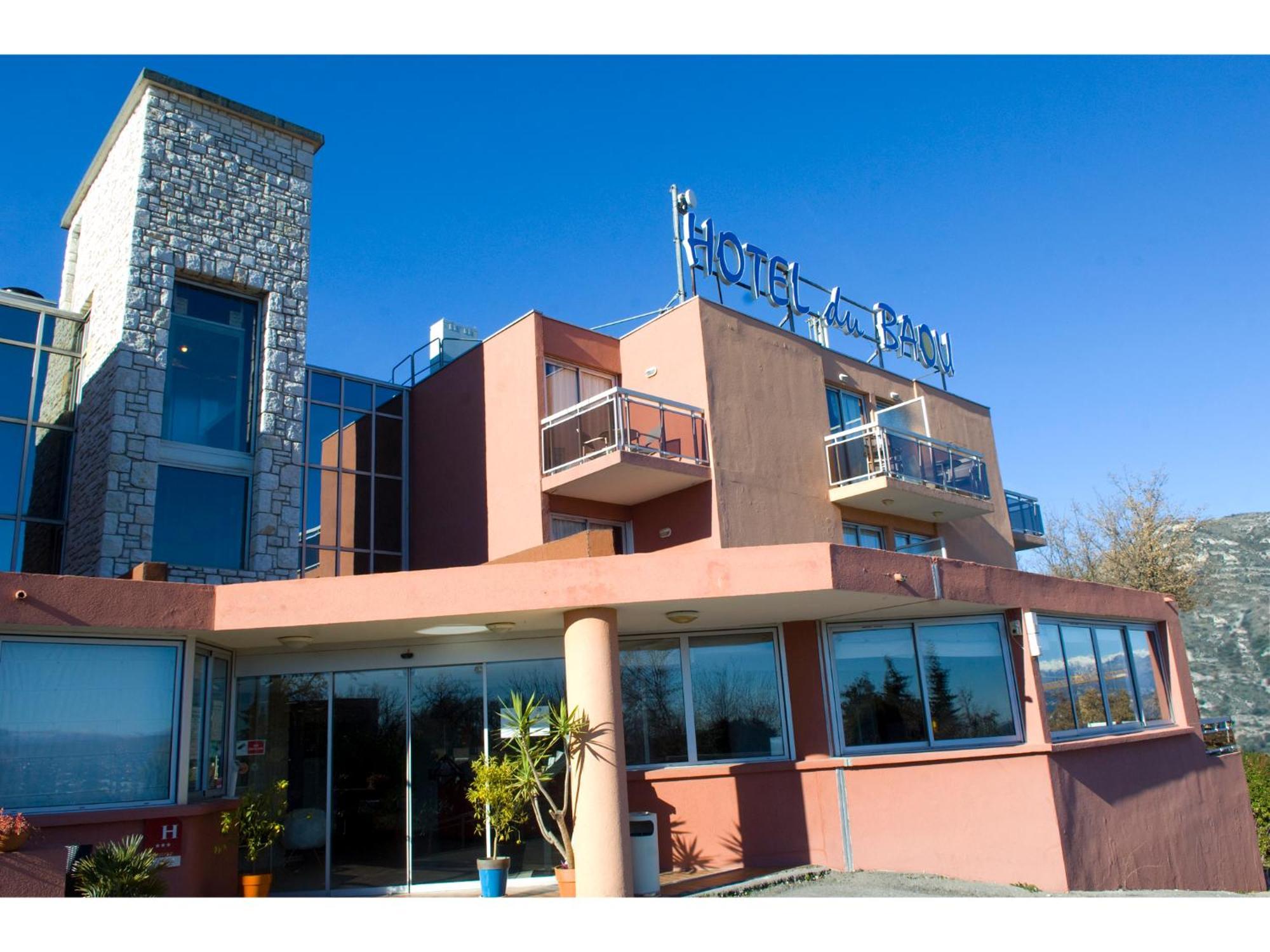 Hotel Du Baou La Gaude Exterior foto